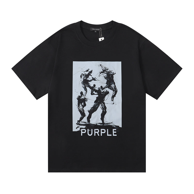 New Purple Short-Sleeve T-Shirt