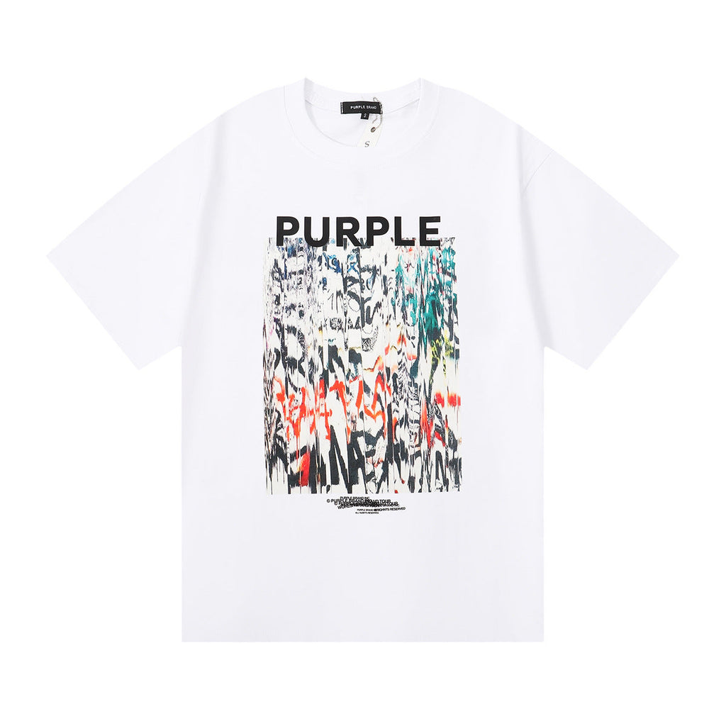 New Purple Short-Sleeve T-Shirt