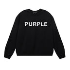 New Men's Purple Sweatshirt