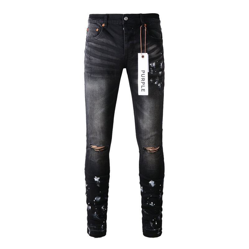 Men's Purple Jeans 9002