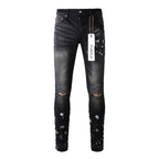Men's Purple Jeans 9002
