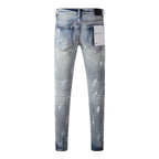 Men's Purple Jeans 9043