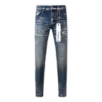 Men's Purple Jeans 9040