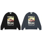 Purple  Sweatshirt