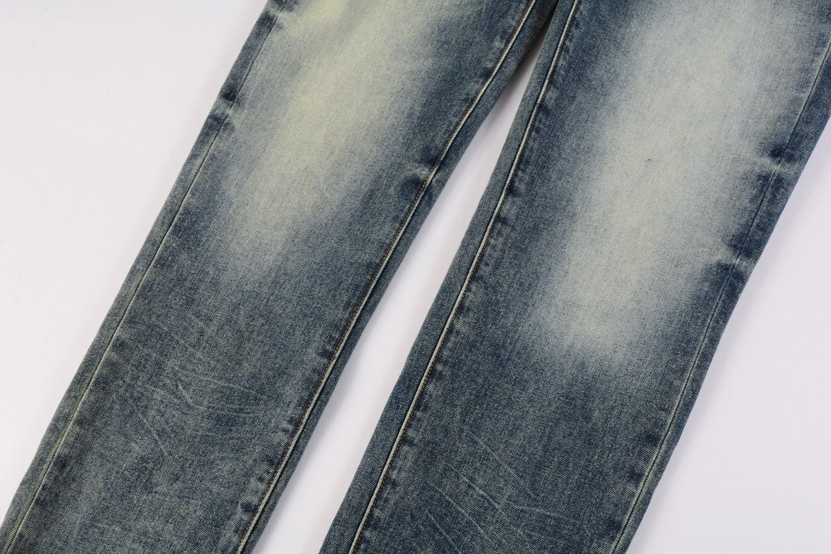 Men's Purple Jeans 9042