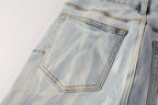 Men's Purple Jeans 7017