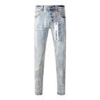 Men's Purple Jeans 7017