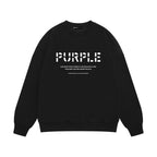 Purple  Sweatshirt