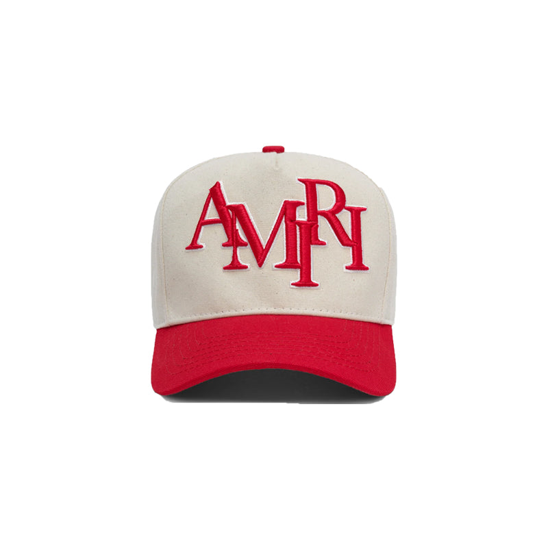 CASADEPT-AMIRI STAGGERED AMIRI CANVAS HAT