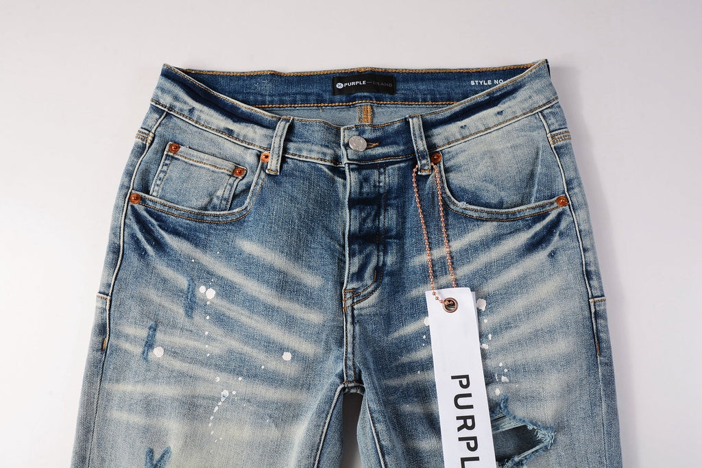 Men's Purple Jeans 9003