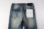 Men's Purple Jeans 9055