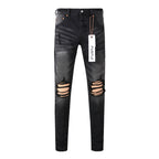 Men's Purple Jeans 9029