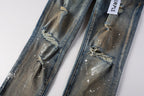 Men's Purple Jeans 9012
