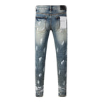 Men's Purple Jeans 9060