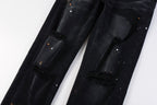 Men's Purple Jeans 9045