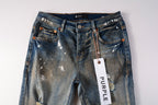 Men's Purple Jeans 9012