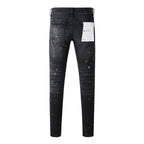 Men's Purple Jeans 9045