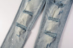 Men's Purple Jeans 9003