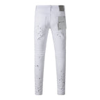 Men's Purple Jeans 9021