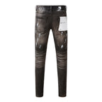 Men's Purple Jeans 9030
