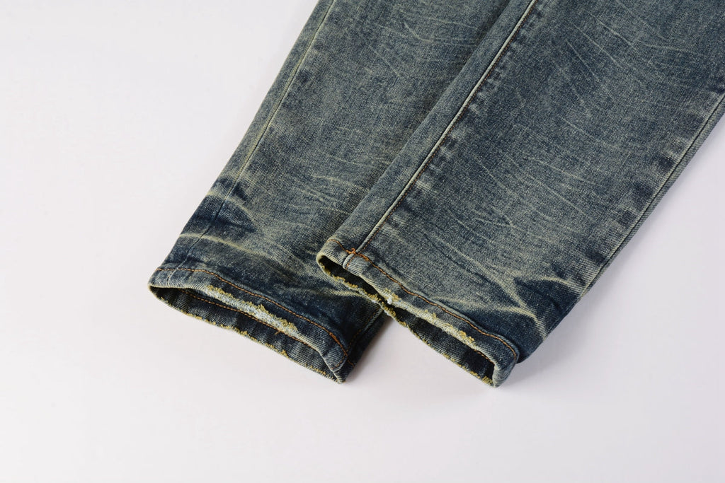 Men's Purple Jeans 9042