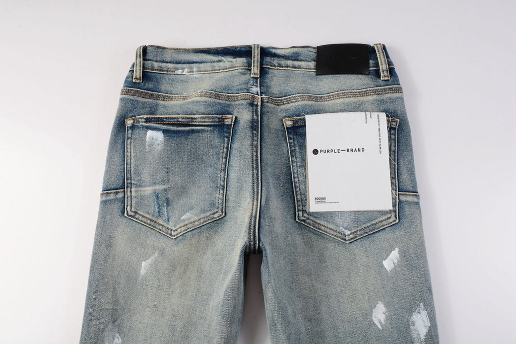 Men's Purple Jeans 9043