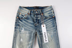 Men's Purple Jeans 9043
