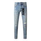 Men's Purple Jeans 9075