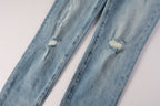 Men's Purple Jeans 9075
