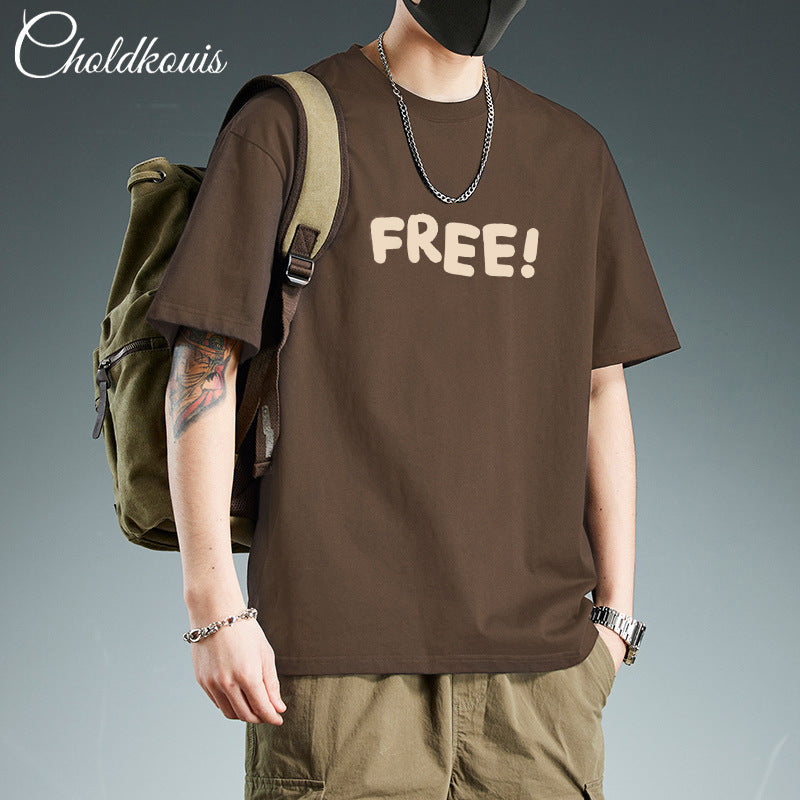 American street fashion T-shirt