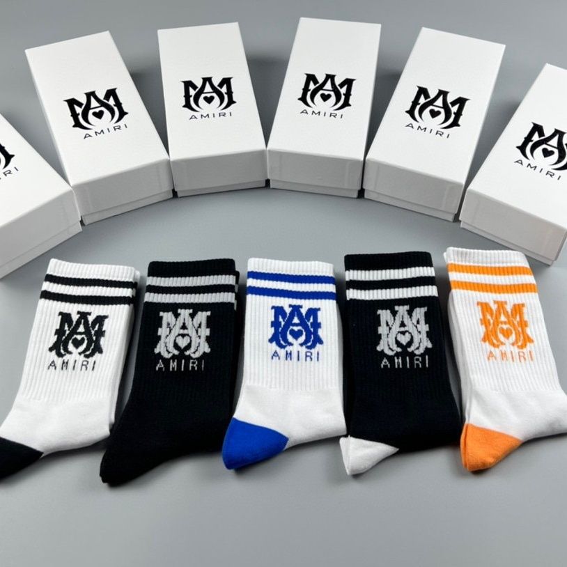 CASADEPT-AMIRI MA CORE LOGO SOCKS