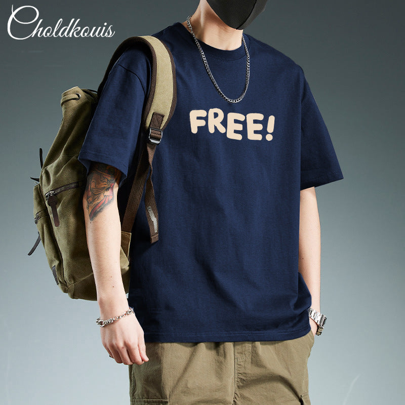 American street fashion T-shirt