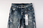 Men's Purple Jeans 9040
