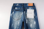 Men's Purple Jeans 9062