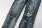 Men's Purple Jeans 9025