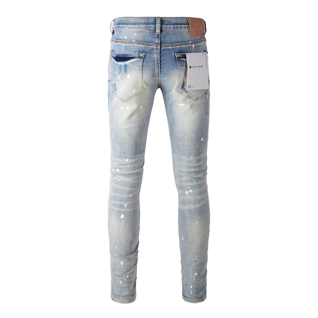 Men's Purple Jeans 9003