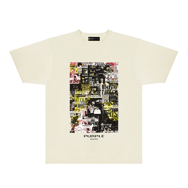 New Purple Short-Sleeve T-Shirt