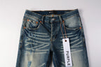 Men's Purple Jeans 9055