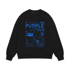 Purple  Sweatshirt