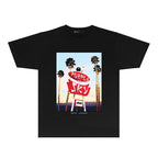 New Purple Short-Sleeve T-Shirt