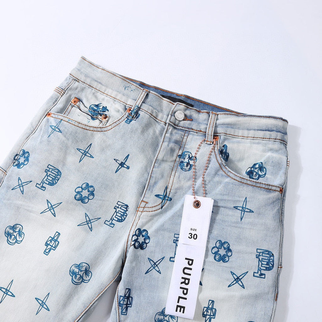 Men's Purple Jeans