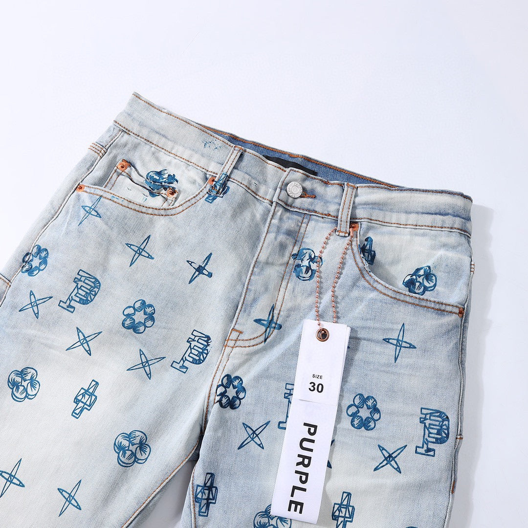 Men's Purple Jeans