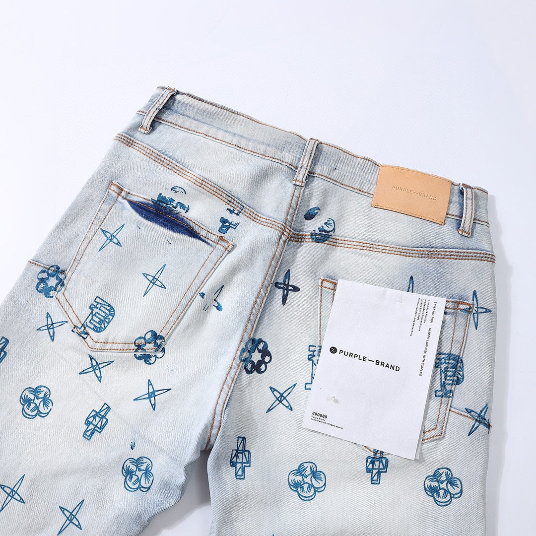 Men's Purple Jeans