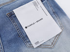 Men's Purple Jeans