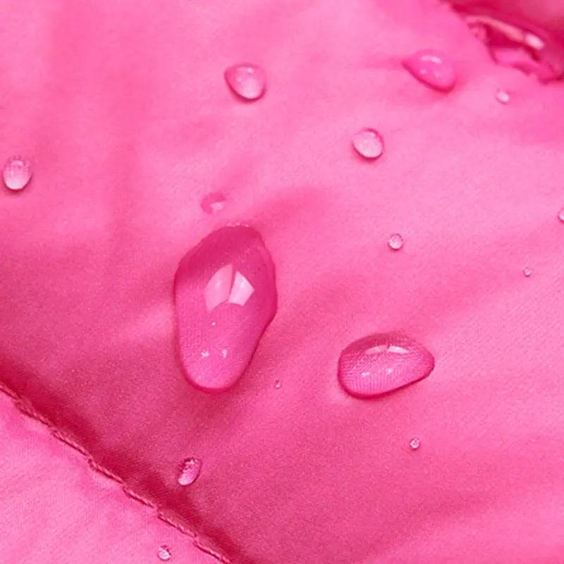 Orange Brown Reversible Jacket Dual Colors Reflective Winter Dog Clothes Coat Vest